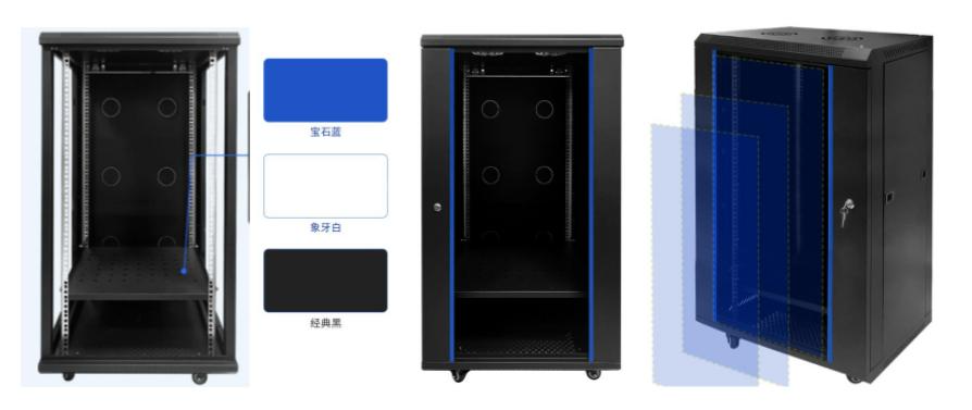 服務器機柜專業定制,固而美機柜,豪華版6u12u18u32u鈑金機柜特點在哪里?